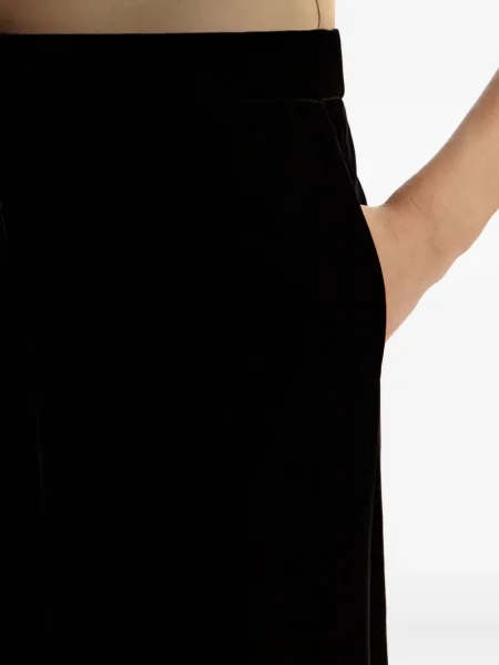 Pantaloni 12 Storeez de catifea negru