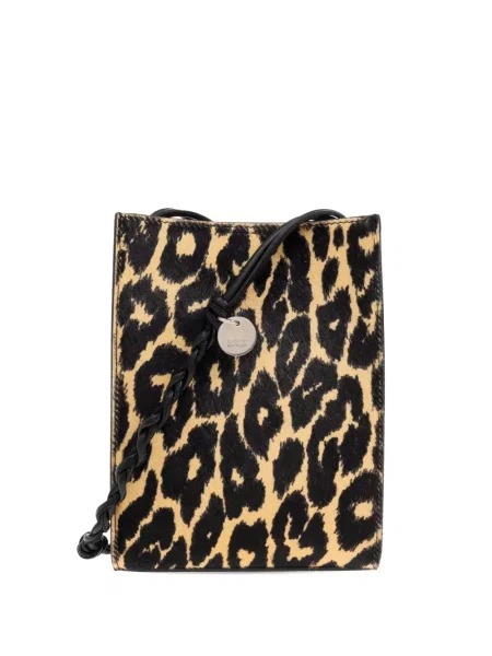 Geantă Jil Sander cu imagine cu model leopard