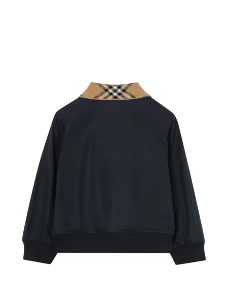 Kurtka bomber dziecięcy Burberry niebieski