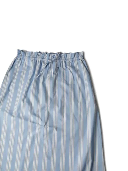 Spódnica midi Staud do kolan niebieska