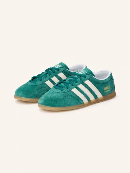 Adidas Originals Tenisky Gazelle Lo Pro W zelená / zlatá bílá