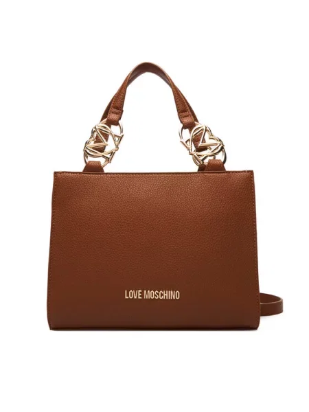 LOVE MOSCHINO Torbica smeđa