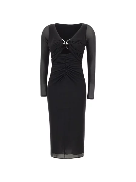 Rochie midi Blumarine până la genunchi de costum negru