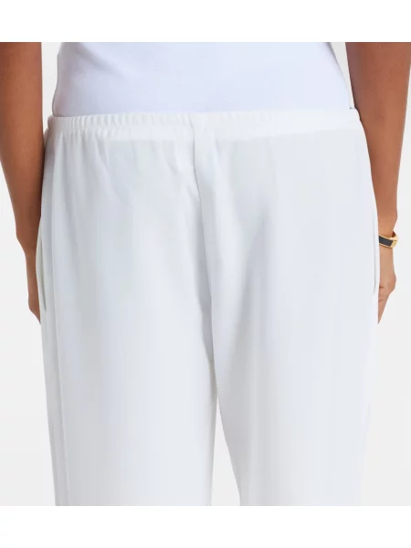 Pantaloni Leset alb