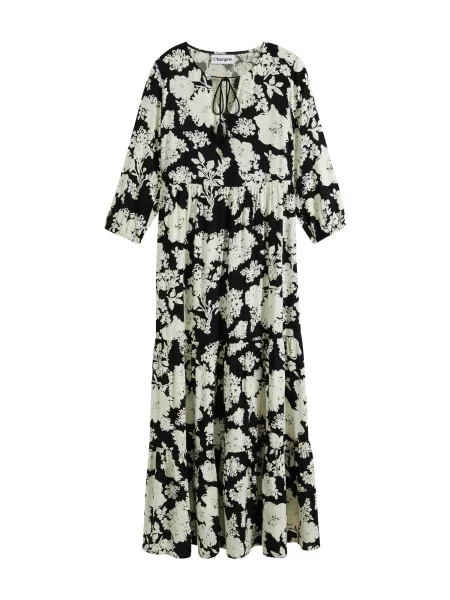 Bonprix Rochie negru alb