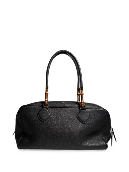 Geantă shopper Gucci din piele negru