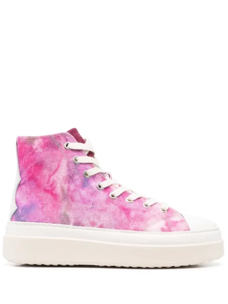 Sneakerși Isabel Marant cu șireturi din dantelă