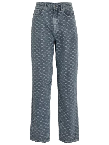 Minus Pantaloni Sienne denim albastru