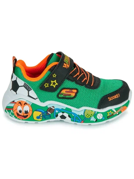 Pantofi copii Skechers verde