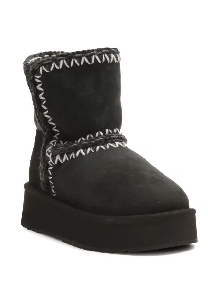Botine Mou negru