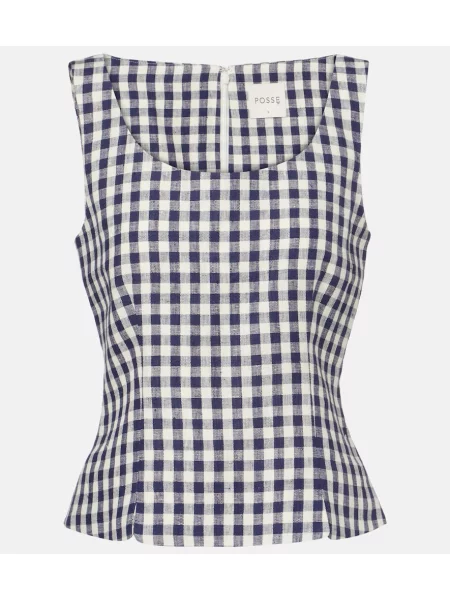 Top Posse de in albastru