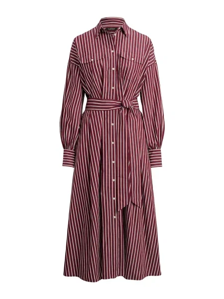 Lauren Ralph Lauren Rochie tip bluză albastru / roșu / alb burgundy