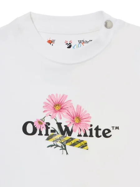 Koszulka dziecięca Off-white biała