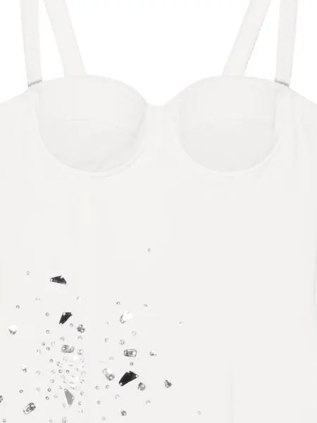 Rochie midi Des Phemmes alb