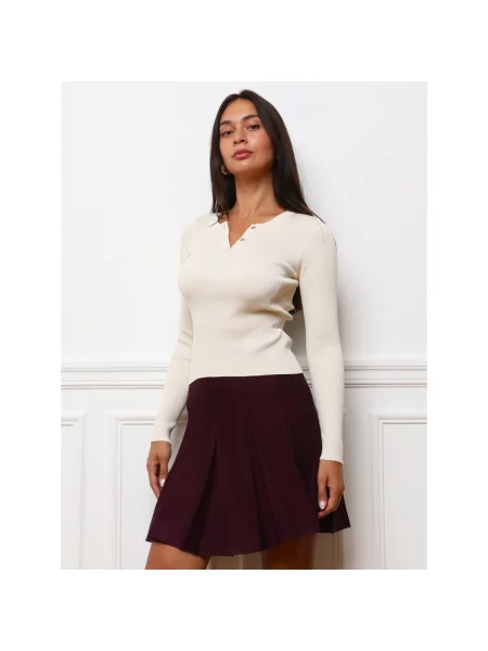 Pulover La Modeuse bej