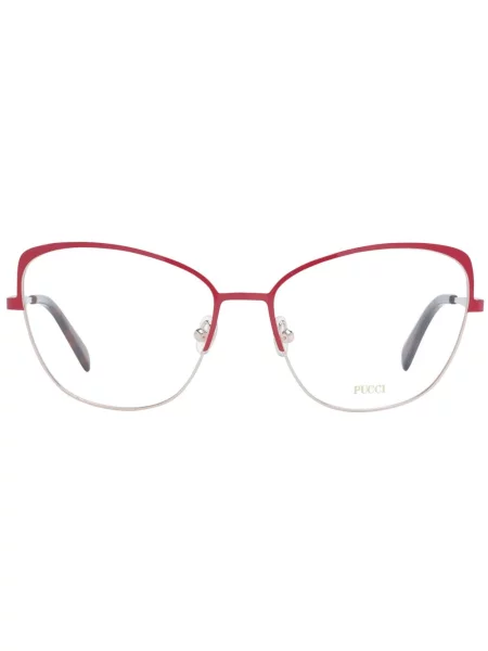 Okulary przeciwsłoneczne Emilio Pucci czerwone