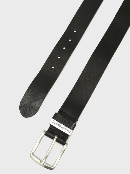 Кожаный ремень Diesel черный