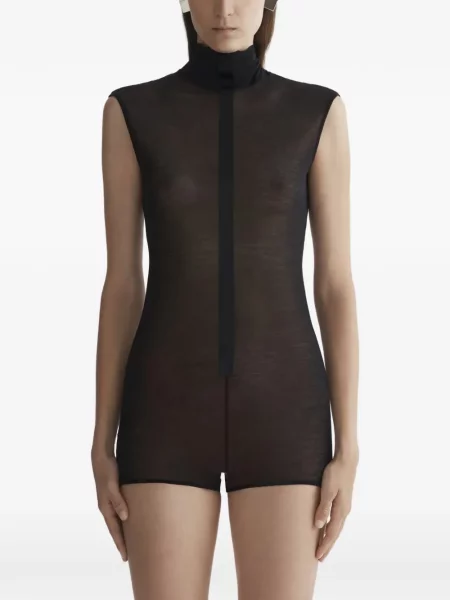 Top Mugler negru