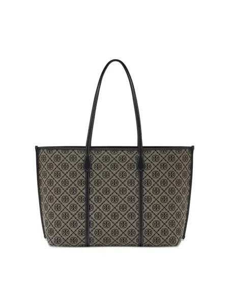 Shopperka Tory Burch beżowa