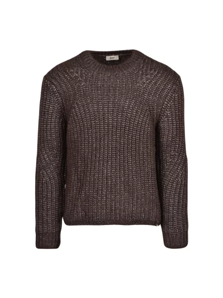 Sweter Herno wełniany brązowy