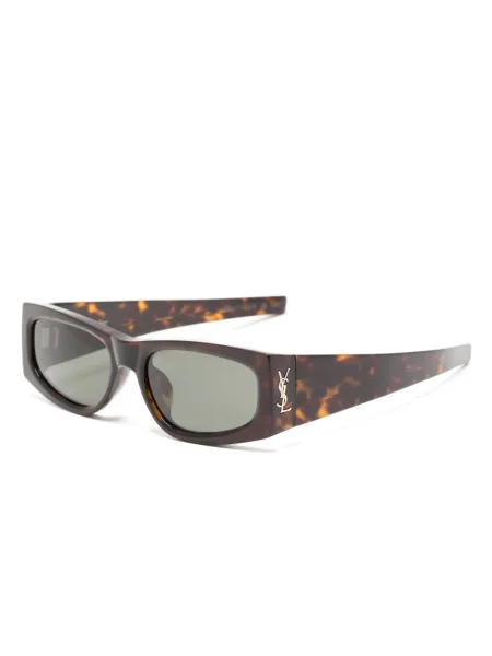 Ochelari de soare Saint Laurent cu autograf maro