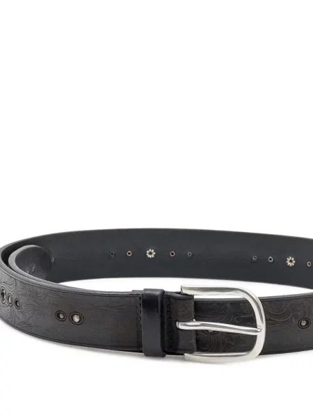 Curea Orciani cu model floral negru