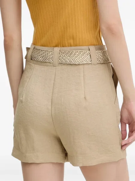 Cu centură pantaloni scurți Morgan