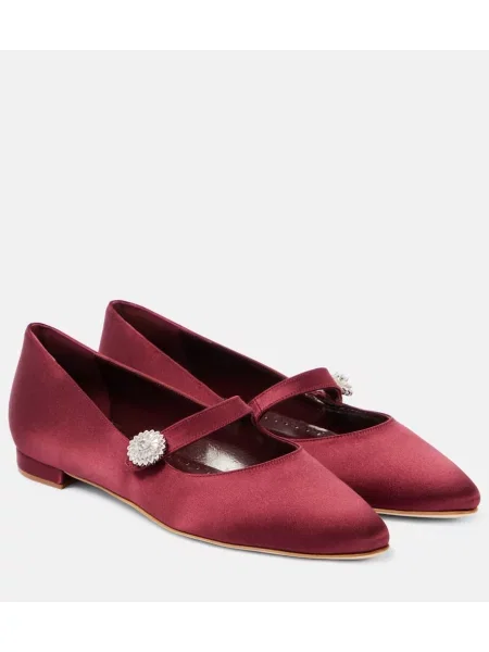 Pantofi cu toc Manolo Blahnik roșu