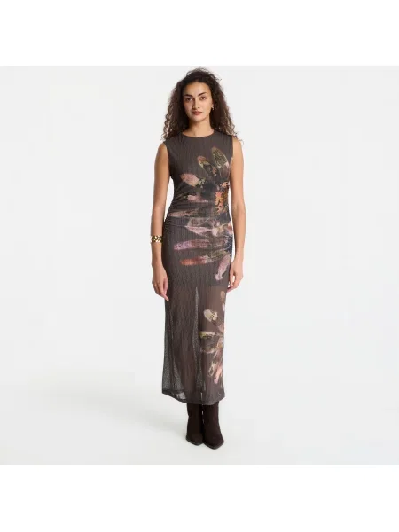 Φόρεμα Desigual Munich Gris Oceano L