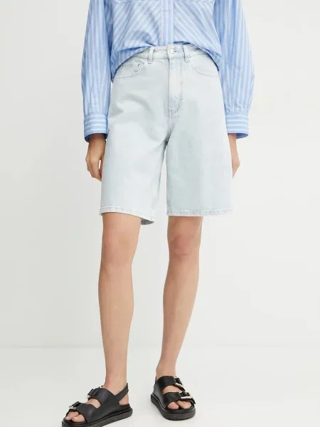 Ivy Oak pantaloni scurți jeans PIRI albastru