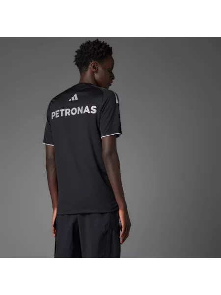 Adidas Tričko Mercedes Amg Petronas Formula One Team Mechanics černá