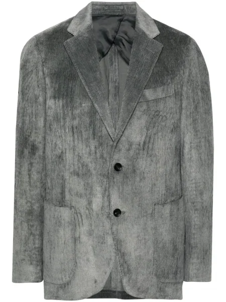 Sacou Lardini de catifea cord gri