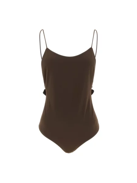 Strój kąpielowy Jacquemus brązowy