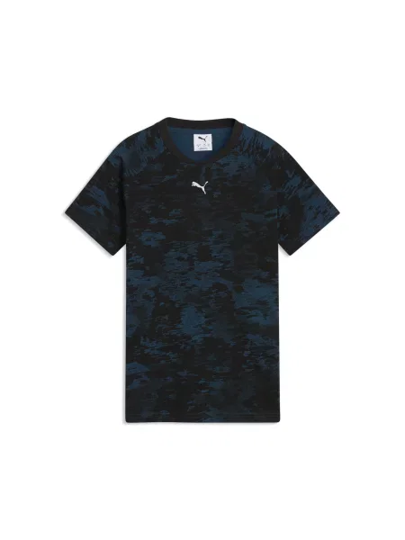 Młodzieżowa koszulka PUMA Sport Camo PUMA czarna