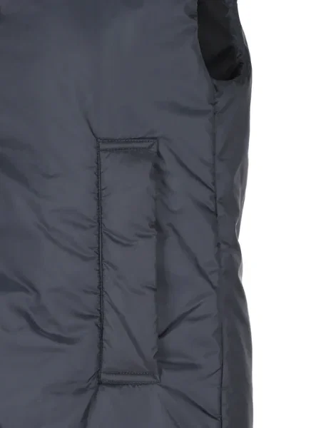 Елек Max Mara с качулка синьо