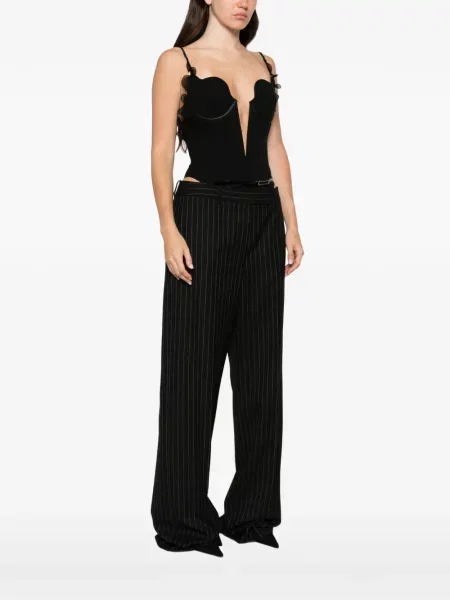 Body Tom Ford cu volane negru