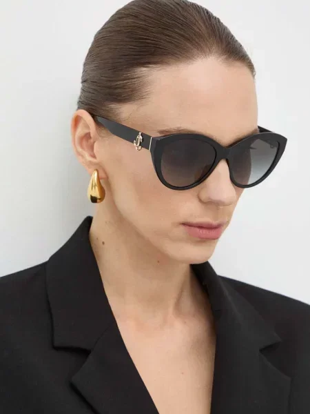 Sunčane naočale Jimmy Choo za žene crna