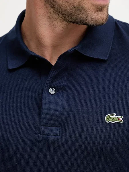 Лонгслів Lacoste однотонний зелений