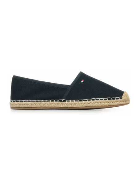 Plátěné espadrilky Tommy Hilfiger modré
