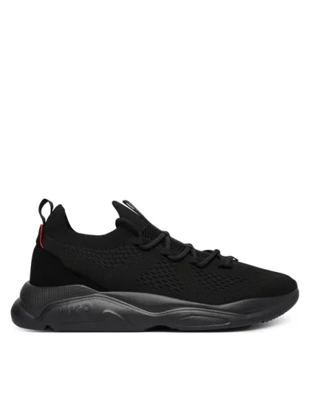 HUGO Sneakersy Leon czarny