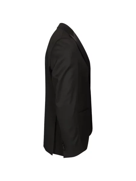 Costum Al Duca D’aosta 1902 de lână cu rever negru