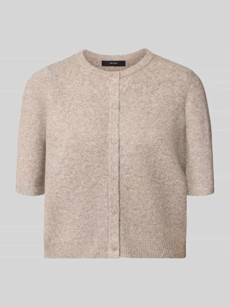 Kardigan rozpinany o kroju regular fit z krótkim rękawem model VMDOFFY' Vero Moda