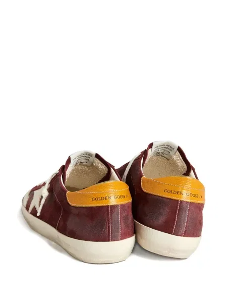 Sneakerși Golden Goose din piele roșu