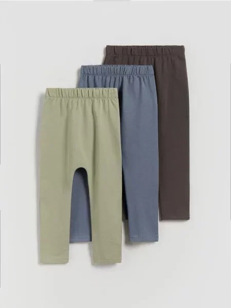 Reserved legíny 3 balenie tmavosivá