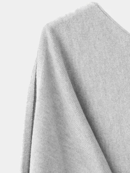 Sweter z cienkiej dzianiny z rozcięciami średni Teen XXS MANGO TEEN szary