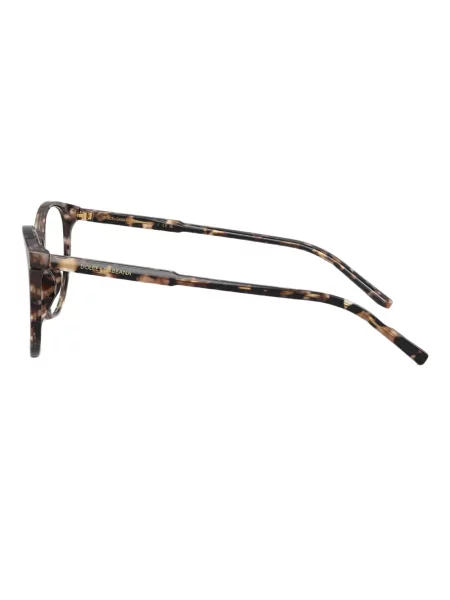 Στρογγυλά γυαλιά ηλίου Dolce & Gabbana Eyewear καφέ