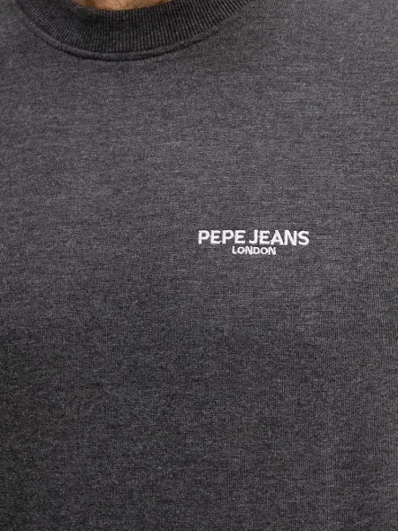 Кофта Pepe Jeans меланж сірий