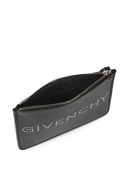 Geantă Givenchy din piele cu tepi negru