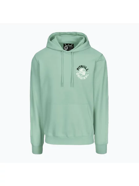 Mikina Pitbull Dog Sd Hooded Sweatshirt light mint zelená