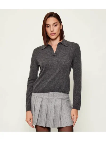 MM Gyapjú kötött pulóver MOXA kasmír hozzáadásával